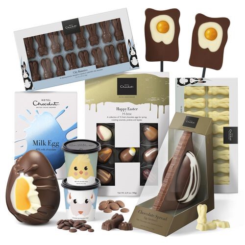 Photograph of Easter Family Favourites Collection hamper by Hotel Chocolate