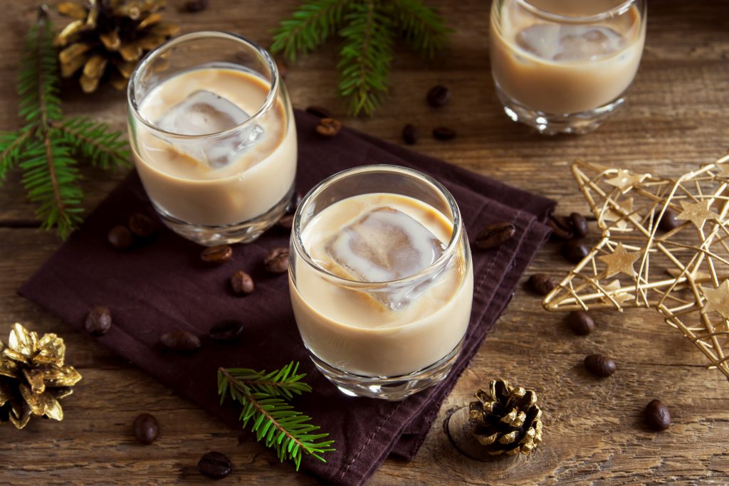 3 glasses of baileys for baileys cocktails