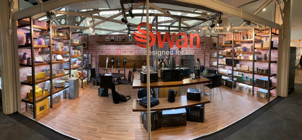 Swan Designed For Life at the Exclusive Housewares 2021 Event, showcasing core product lines