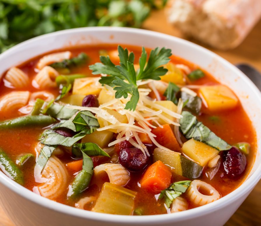 Delicious Slow Cooker Minestrone Soup