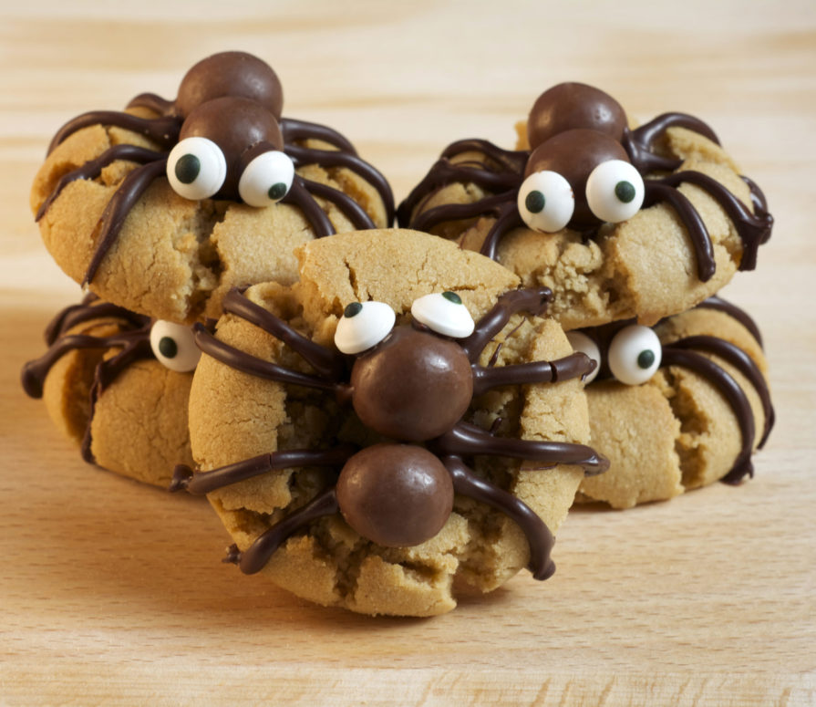 Halloween Spooky Spider Biscuits