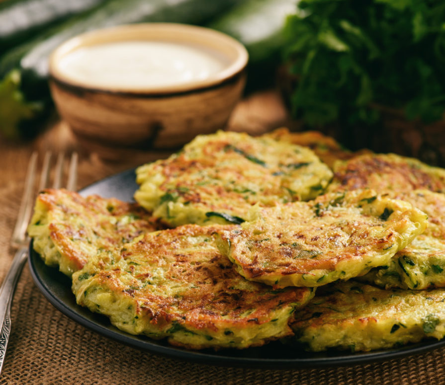Breaded Air-Fryer Courgette Fritters