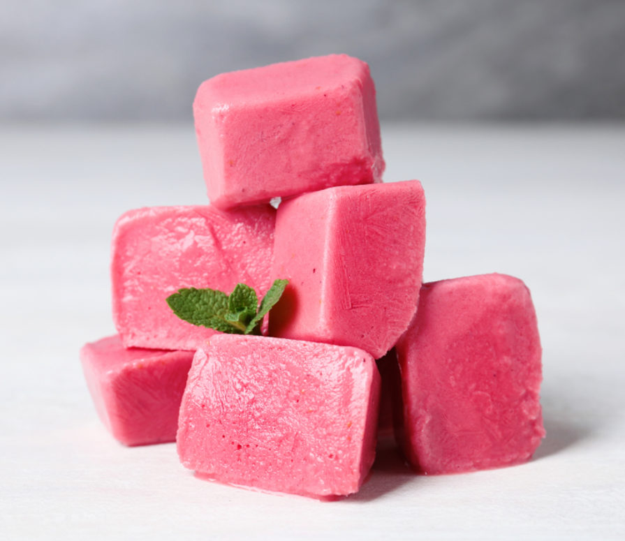 Fruity Berry And Mango Smoothie Cubes