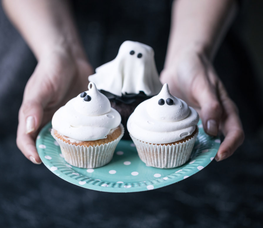 Halloween Ghost Cupcakes