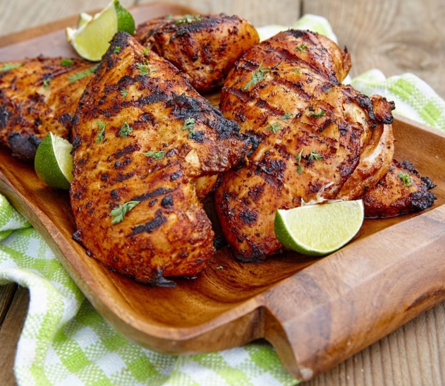 Chilli and Lime Grilled Butterfly Chicken