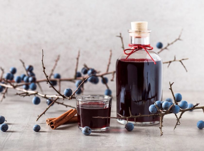 How to make sloe gin at home - Alcoholic Gin Recipe