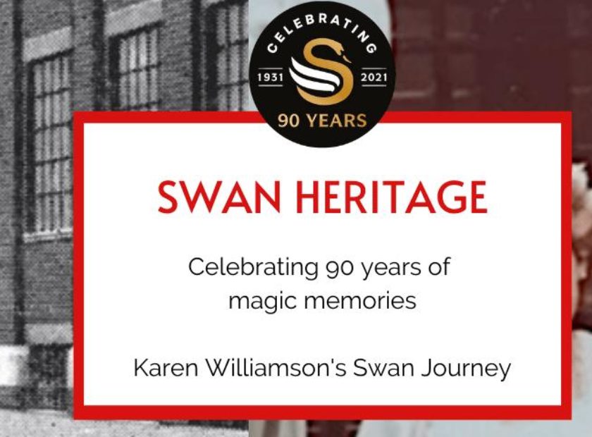 Swan Heritage: Karen Williamson’s Retro Swan Pans - 