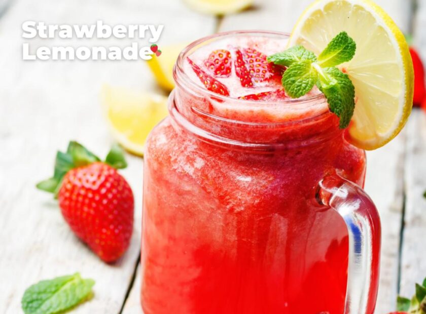 Strawberry Lemonade - The most delicious, thirst-quenching drink for the Summertime☀️