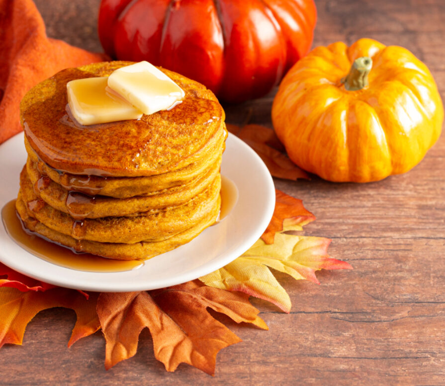 Healthy Pumpkin Pancakes
