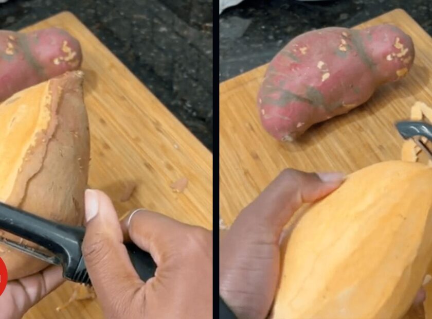 <strong>TikTok User Shares ‘Genius’ Potato Peeling Hack</strong> - 