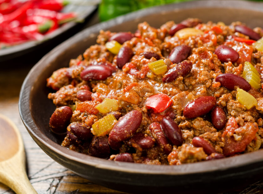 A spicy and delicious chilli con carne recipe in slow cooker - Chilli Con Carne