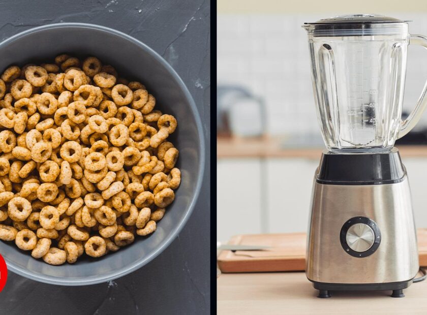 <strong>Mums Are Putting Cheerios In Blenders To Make Edible Sand For Their Kids</strong> - 