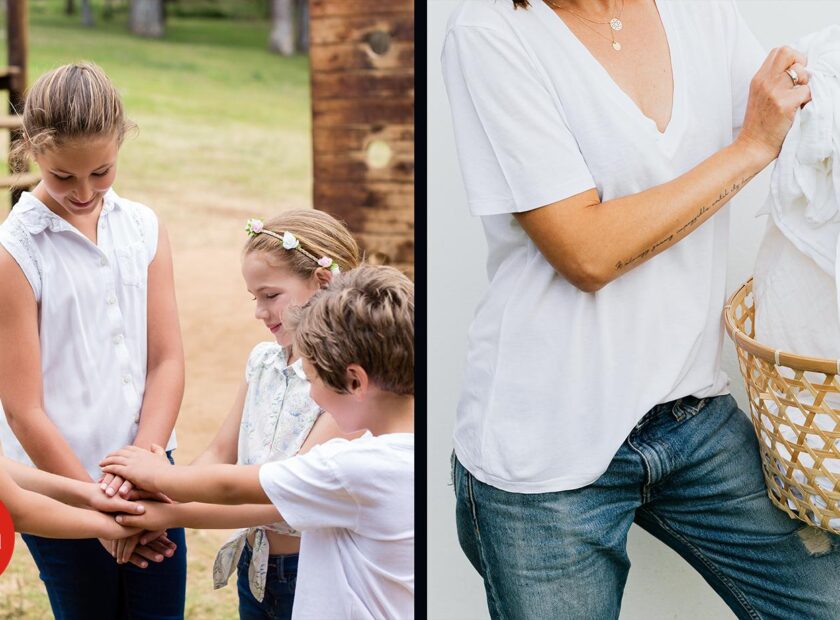 Mum With 11 Children Shares ‘Genius’ Hack For Keeping Their Shirts Bright White - 