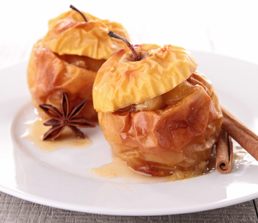 Caramelised ‘Baked’ Microwave Apples