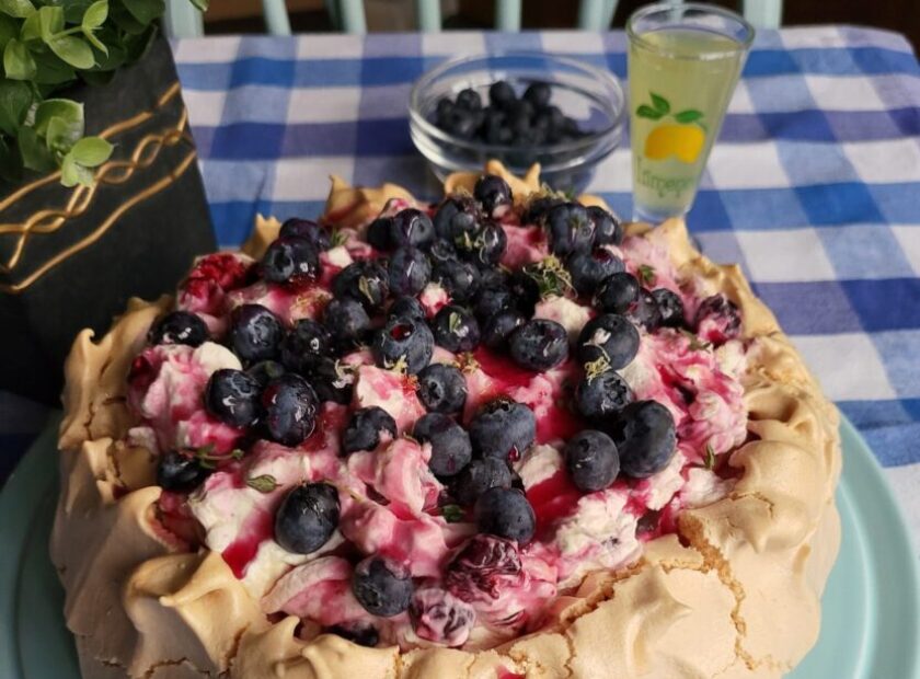 Veronica’s Top Picks: Blueberry and Limoncello Pavlova - Fruit Pavlova Recipe