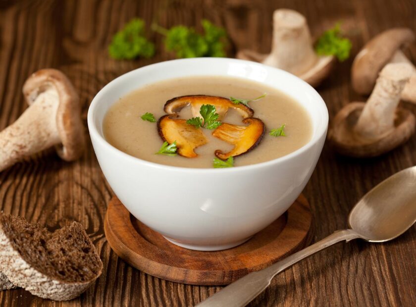 Mushroom soup - Mushroom Soup Recipe