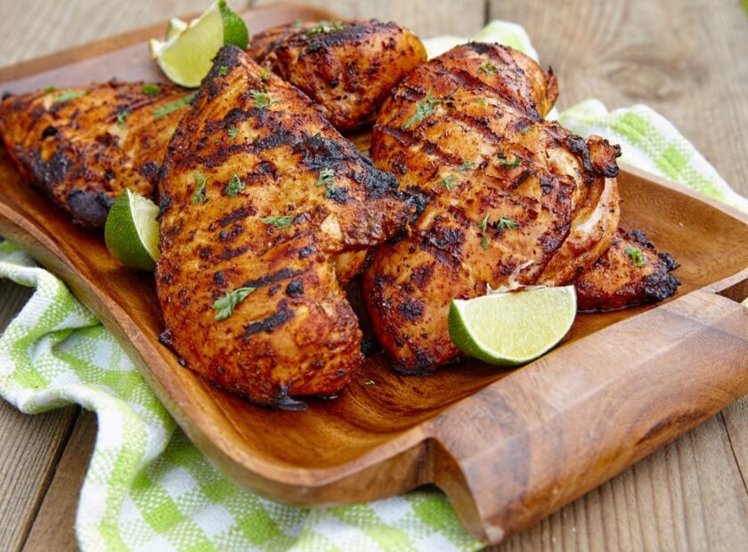 Chilli and Lime Grilled Butterfly Chicken - Sweet English Chicken Recipe