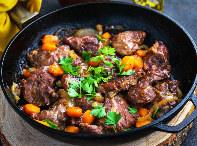 Braised Spanish Pork With Olives - Spanish Pork With Olives Slow Cooker Recipe