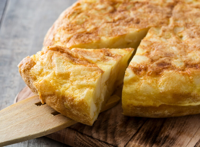 Easy And Simple Air Fryer Spanish Omelette - Spanish Food Recipe 