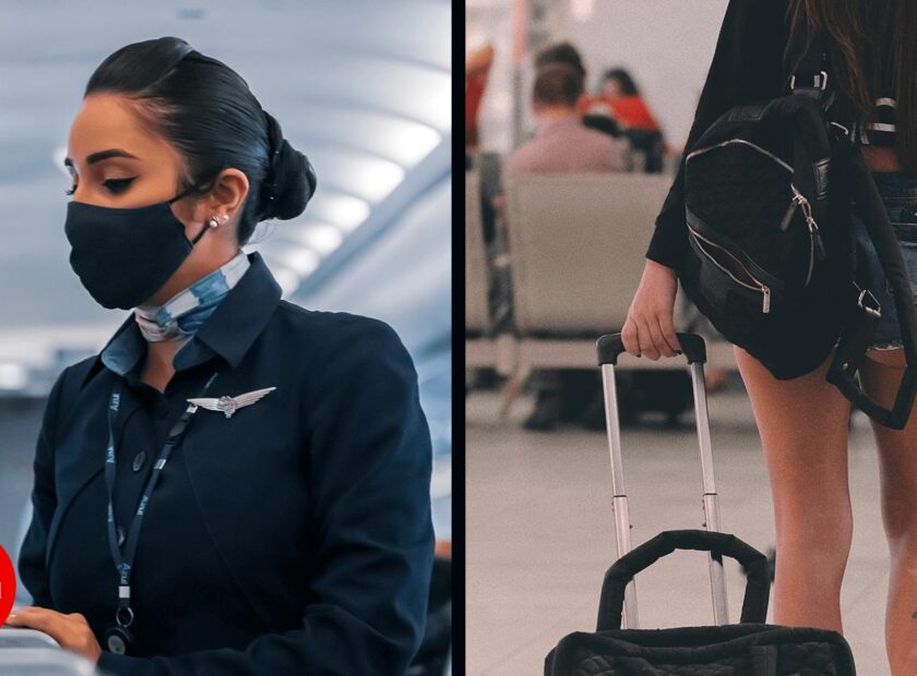 <strong>Flight Attendant Says You Should Never Wear Shorts On A Flight</strong> - 