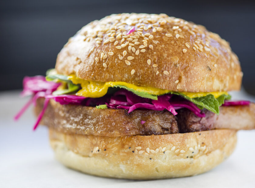 Summer BBQ Grilled Pork Belly Burgers - Burger Food Recipe