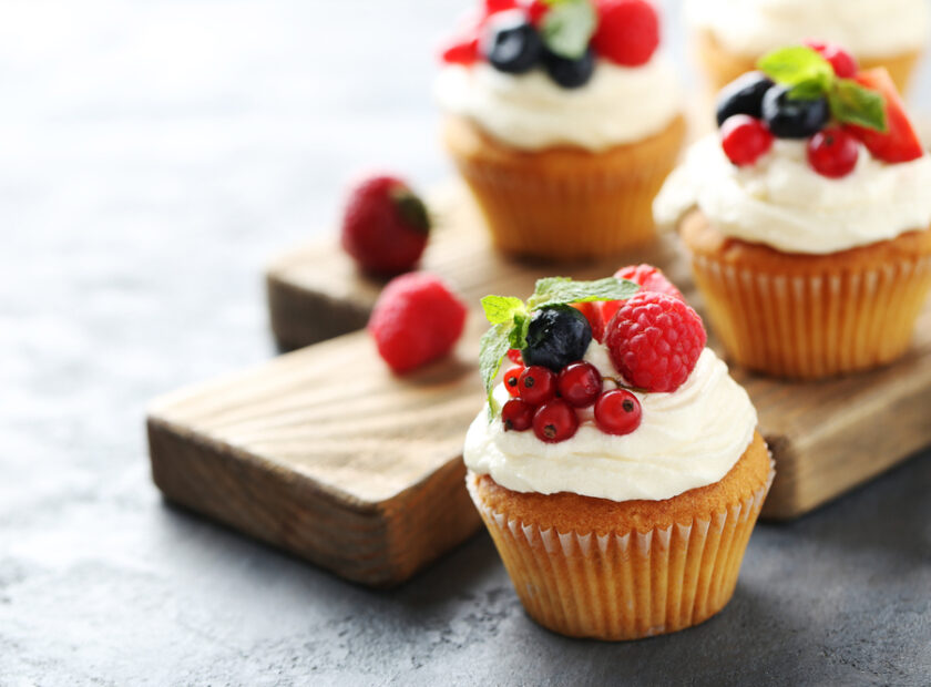 Summer berry cupcakes - Baking Recipe